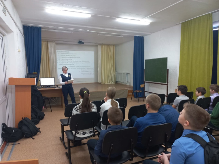 Профилактическое мероприятие по ПБ с ребятами 5-6 классов.